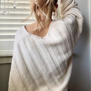 Urban Outfitters Cream Cropped Sweater